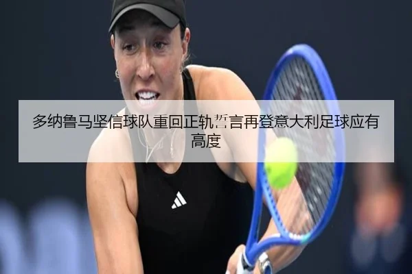 多纳鲁马坚信球队重回正轨誓言再登意大利足球应有高度